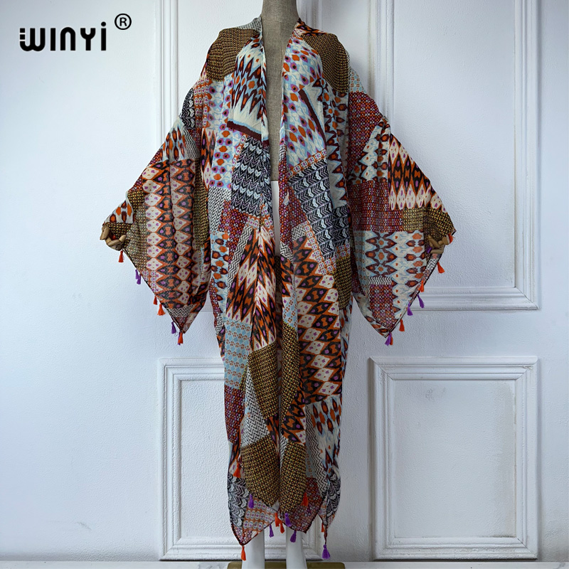Cover Up Kaftan - WINYI summer outfit kimono africa boho