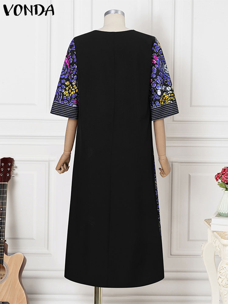 Plus Size Women Long Dress 202 - Romper Floral Print review and price