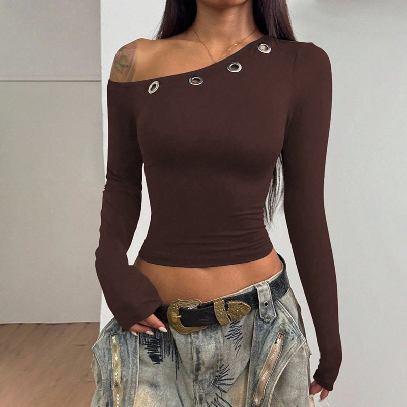 Women's Off Shoulder Long Slee - Blouse Off Shoulder review and price