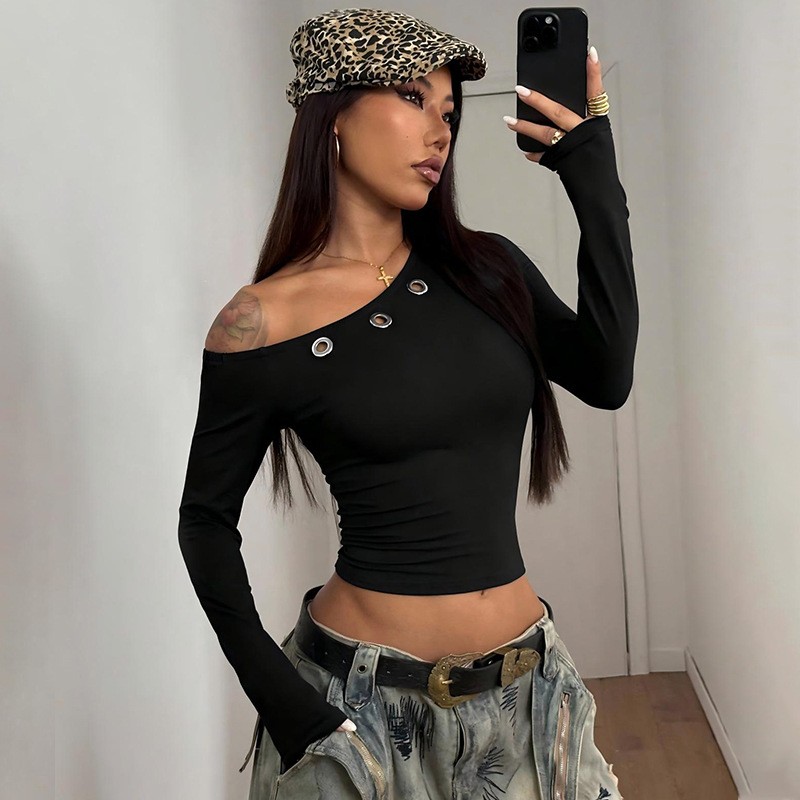 Women's Off Shoulder Long Slee - Blouse Off Shoulder review and price