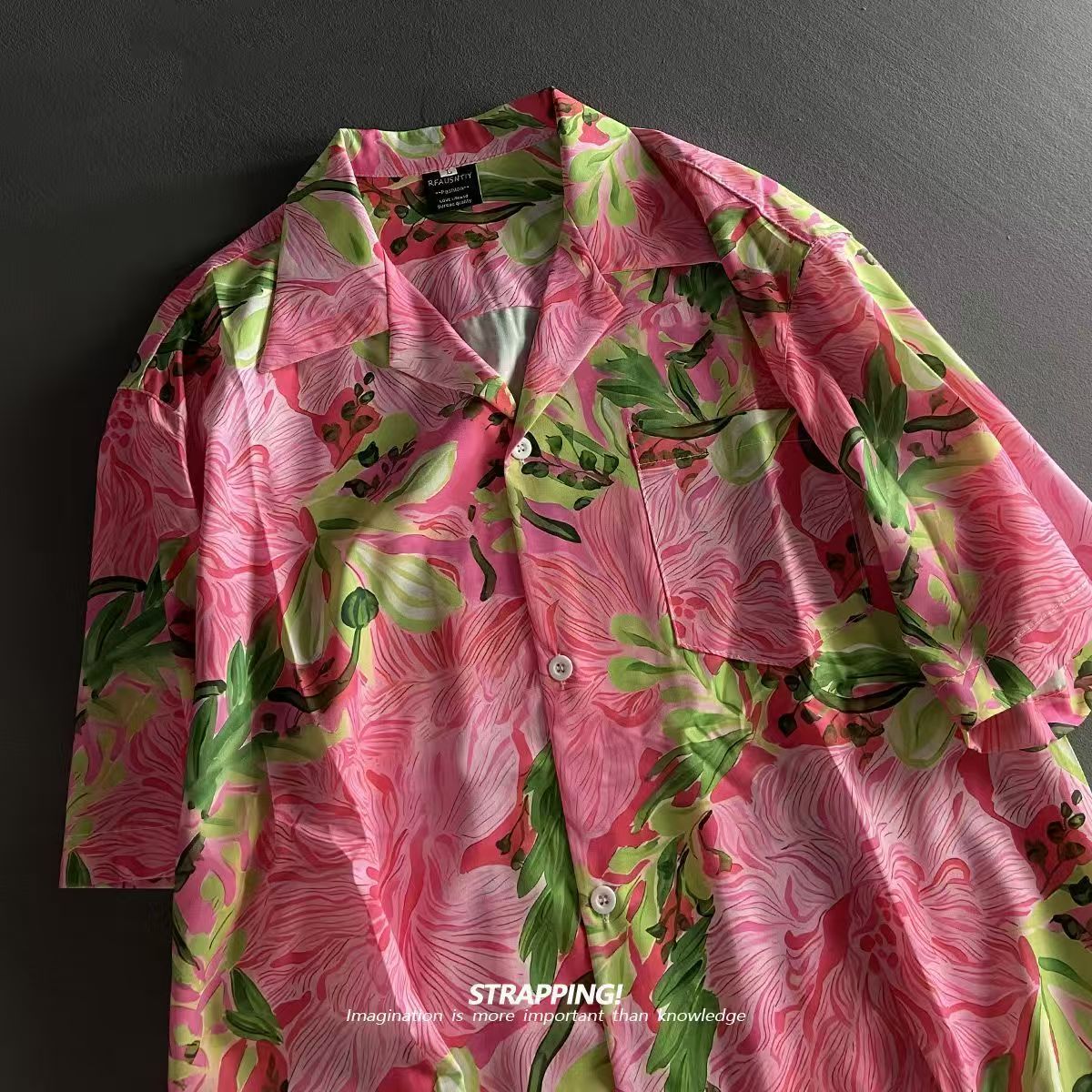 Pink Graffiti Floral Cuban Col - Romper Floral Print review and price