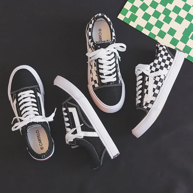 Youth Students Outdoor Jogging - Vans Shoes Old Skool review and price
