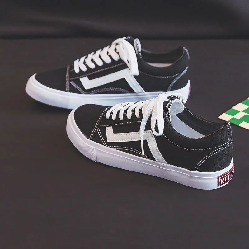 Youth Students Outdoor Jogging - Vans Shoes Old Skool review and price