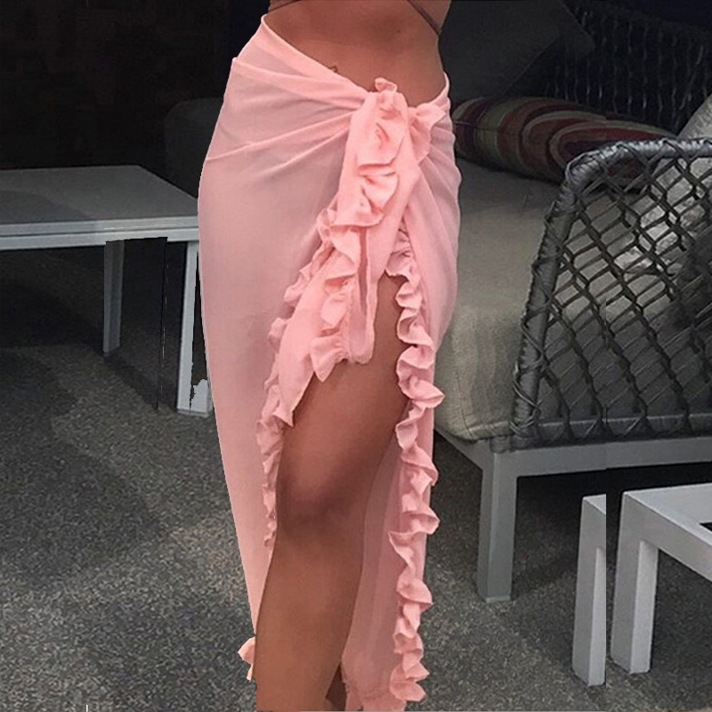 Women Sexy Sheer Bikini Cover  - Cover Up Kaftan review and price