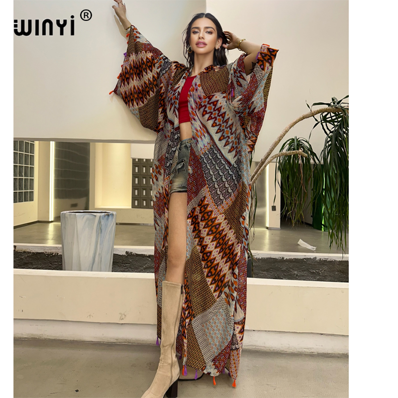 WINYI summer outfit kimono afr - Cover Up Kaftan review and price