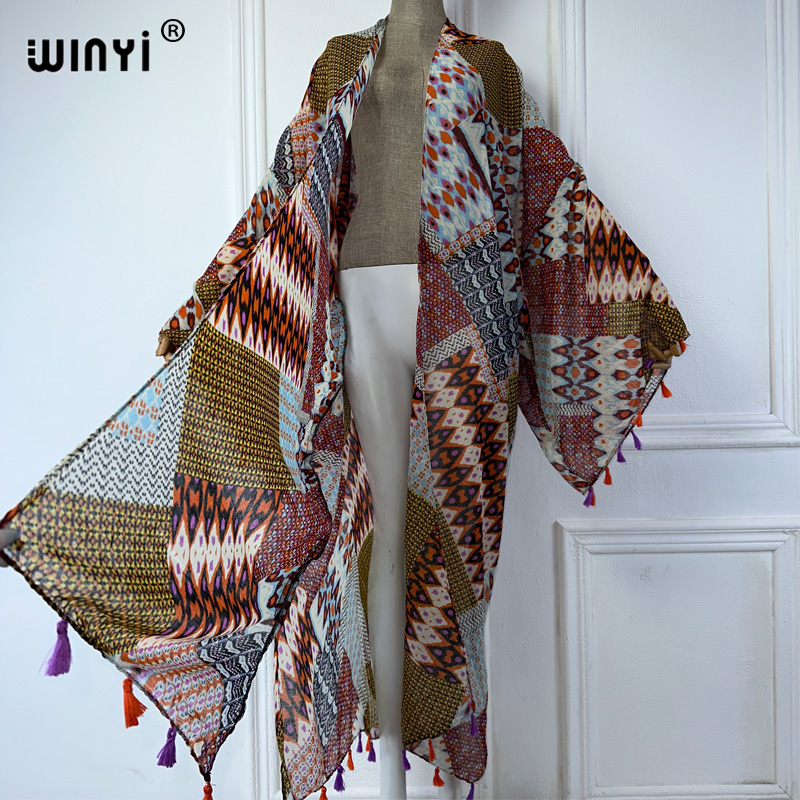 WINYI summer outfit kimono afr - Cover Up Kaftan review and price